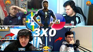 REAÇÕES DOS ARGENTINOS SECANDO O BRASIL - BRASIL 3 X 0 HAITI - MUNDIAL 2026- VAMOS RIR KKKK