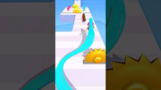 Long Hair Girl Run #9 #shorts #viral #games