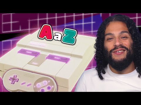 Super Nintendo de A a Z, só jogos BONS de cada LETRA!