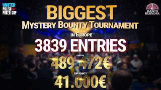 Livestream - Final Table: Winter Polish Poker Cup Mystery Bounty