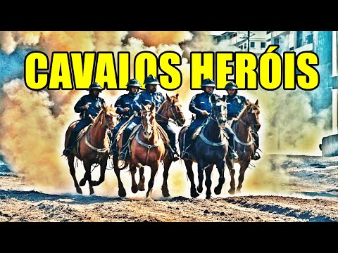 Como os Cavalos Policiais São Treinados Para Enfrentar o Caos das Ruas ?