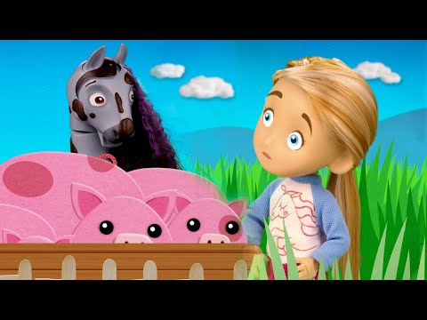 Hide and Seek Spark | Piper's Pony Tales | Cartoons For Kids | HooplaKidz TV