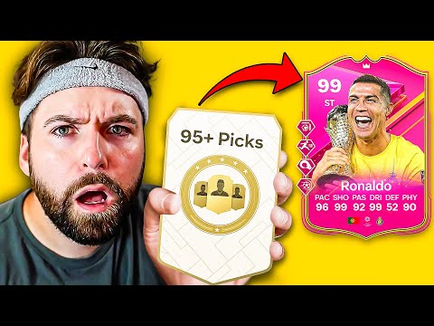 99 CR7 but 95+ Player Picks Decide His Team