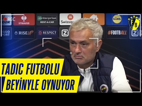 Jose Mourinho: "Tadic Futbolu Beyniyle Oynuyor, İleride Teknik Direktör de Olabilir"