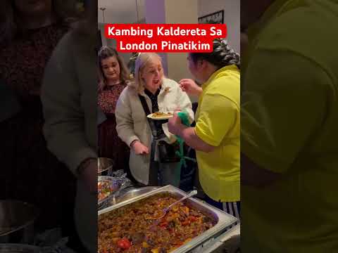 Kalderetang Kambing Sa London Pinatikim Panoorin #kanbingkalderreta #filipinocuisine #filipoinl