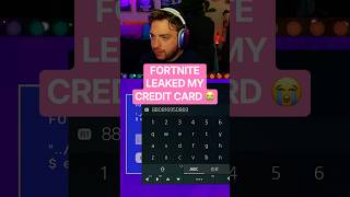 Fortnite autofill showed my credit card number 🤦‍♂️