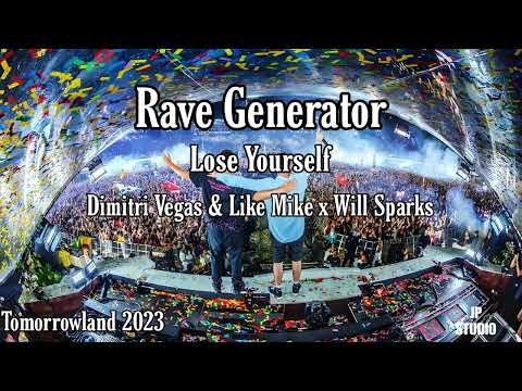 Dimitri Vegas & Like Mike - Rave Generator vs Lose Yourself (intro Tomorrowland 2023)