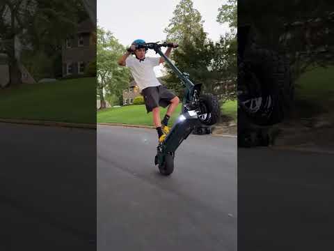 Lil Bro Crazy On A Scooter @GOTRAX GX3
