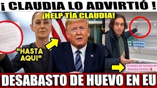KARMA A TRUMP! DESABASTO DE ALIMENTOS EN EU ¡ WALMART EN LA CUERDA FLOJA ! CLAUDIA LO ADVIRTIÓ