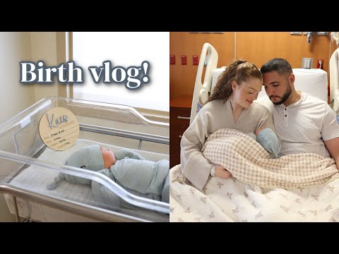 First Time Mom Labor and Delivery Vlog 🤍