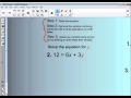 Solving Literal Equations and Variables