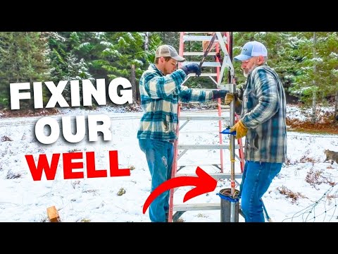 Our WELL is Leaking! | DIY Leaking Well Fix