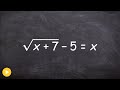 Solving Radical Equations with Factoring Techniques