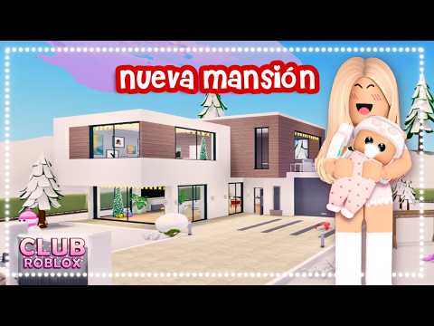 NUEVA MANSIÓN y CASA MODERNA GRATIS 🏡⛄ Club Roblox