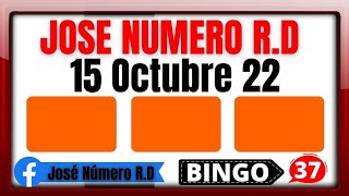 NÚMEROS PARA HOY SÁBADO 15 - JOSÉ NÚMERO R.D