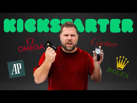 I SPENT $1000'S ON KICKSTARTER WATCHES!