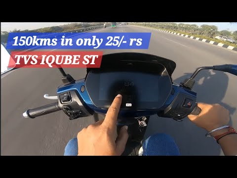 TVS IQube ST Ride Review | 150kms True Range ||