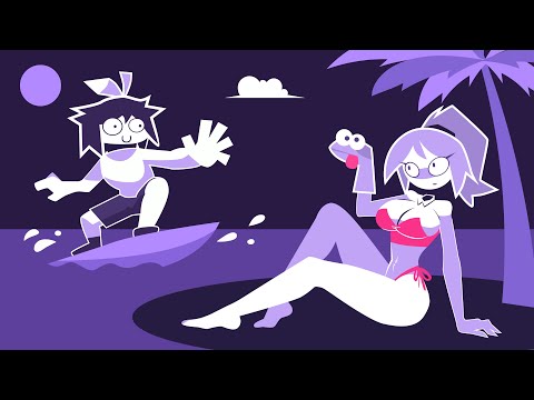 Lana x Abbie on the Beach | FPE animation