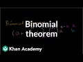 Understanding Binomial Expansion