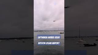 Lufthansa Airbus A380 - Boston Logan Airport #boston #aviation #airbus  #airplane #lufthansa #A380