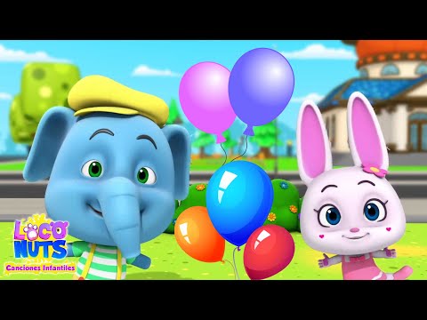 Canción De Los Globos Para Aprender Los Colores Y Más Rimas De Dibujos Animados En Español