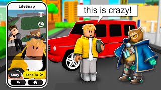 Roblox has Snapchat and its CURSED...