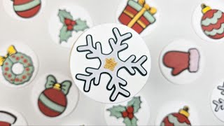 Beginner Snowflake | Beginner 12 Days Advent | Learn to Master Layered Stencils