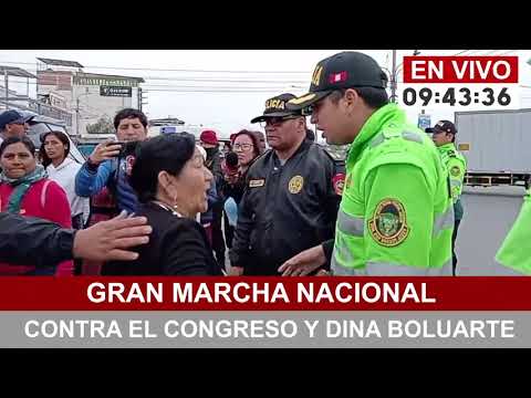 Manifestantes se ENFRENTAN a la policía, hoy 23 DE OCTUBRE