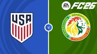 United States vs Senegal - International Friendly - FC 26