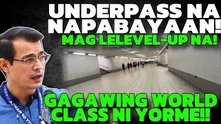 MAYOR ISKO GAGAWING WORLD CLASS ANG UNDERPASS NA NAPABAYAAN! LAWTON UNDERPASS MAG LELEVEL UP NA!!