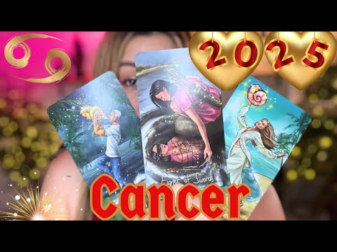 CÁNCER♋️Aire místico abraza tu vida amorosa❤️Los dos tienen poderosos dones❤️TU Y EL AMOR EN EL 2025