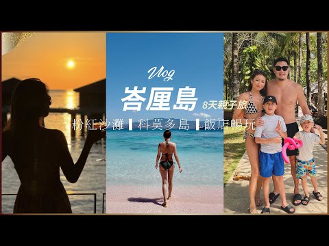 Vlog：峇厘島八天超美旅程！粉紅沙灘＆科莫多島＆飯店暢玩♥ Nancy