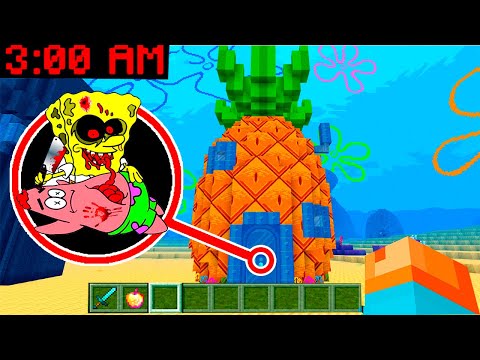 ¿Qué hay dentro de la base secreta de BOB ESPONJA en Minecraft?