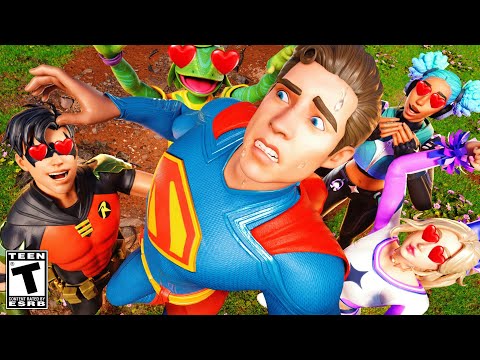 Superman's LOVE CURSE, BOYS and GIRLS In FULL SIMP MODE.. Fortnite