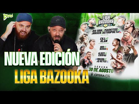 DTOKE ANALIZA EL NUEVO FLYER DE LIGA BAZOOKA, LOS CRUCES Y MÁS👀