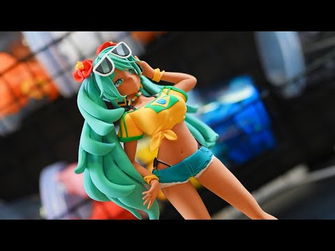 【DIY】 Brazilian Miku Figure 💕 how to make anime clay art doll 💕 【粘土】 ブラジリアンミク