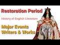 Restoration Literature and Drama