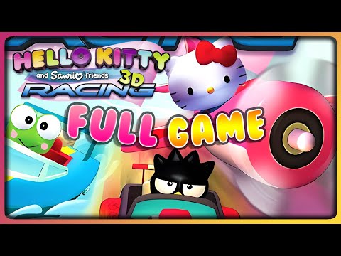 Hello Kitty and Sanrio Friends Racing FULL GAME Longplay (PC, 3DS)