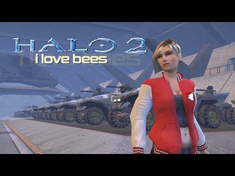 I Love Bees (Halo 2's Audio Drama) Animated!