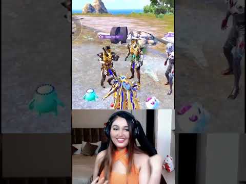 Omg😈 Victor Attitude With Pharaoh X-Suit Pranks 😄@KaniGamingg Reaction #shorts #pubglover #pubg