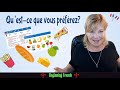 Exploring French Food Vocabulary and Preferences