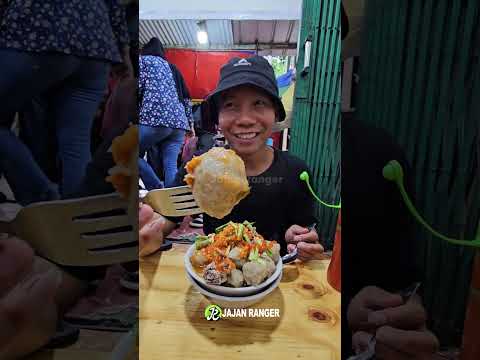 viral..!! bakso 20 ribu ambil sepuasnya sampe menggunung geratis toping & es teh.