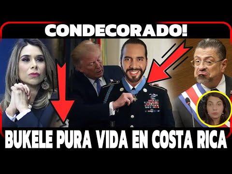 BUKELE supervisara la CARCEL mas grande y peligrosa de COSTARICA mientras estrecha lazos con TRUMP!