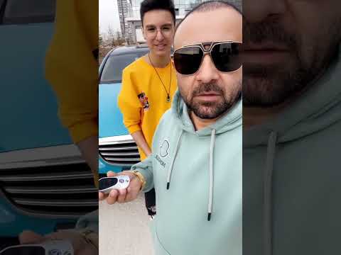 Yeni arabası😀😀😀