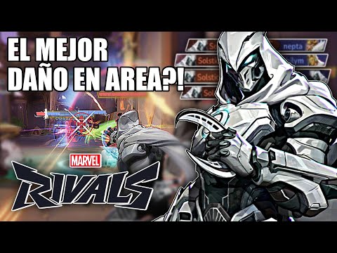 Moon Knight Es El MEJOR DPS En Area De MARVEL RIVALS?! COMO PEGA TANTO?