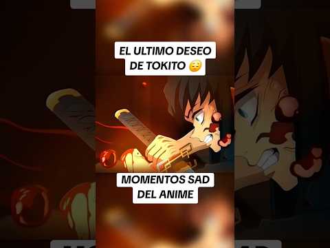 El último deseo de tokito 🥲 #demonslayer #demonslayeredit #kimetsunoyaiba #tokito #tanjiro