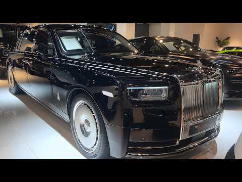 2024 Black Rolls-Royce Phantom EWB - Interior and Exterior Walkaround 4K