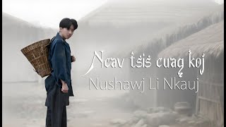 Ncav Tsis Cuag Koj - Nushawj Nkauj kho siab zim [Audio Lyric official]