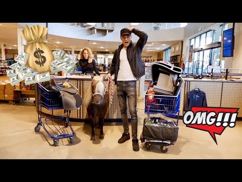 BUYING EVERYTHING MY HORSE TOUCHES
