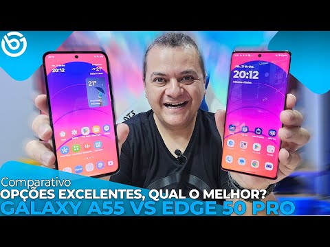 Galaxy A55 VS Edge 50 Pro | Quem É O MELHOR? Comparativo